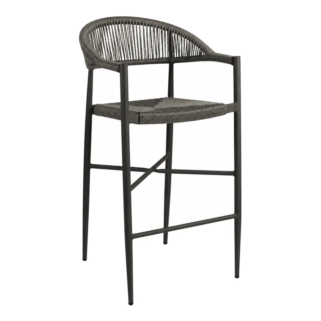 Atlantic Stacking Bar Stool, a lightweight commercial bar stool for indoor and outdoor venues